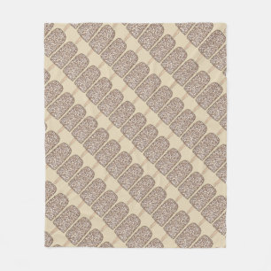 Schokolade Eclair Ice Cream Popsikel Fleecedecke