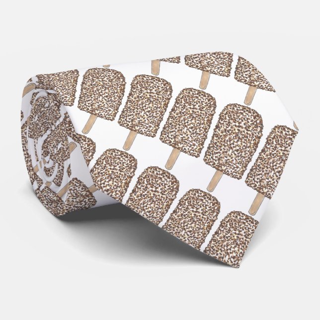 Schokolade Eclair Popsicles Eis Creme Krawatte (Gerollt)