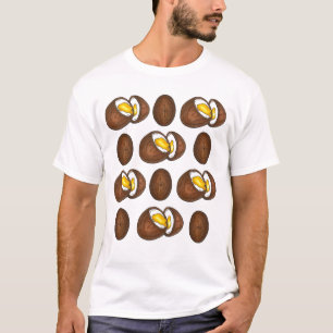 Schokolade Ei Eier Happy Oaster Candy T-Shirt