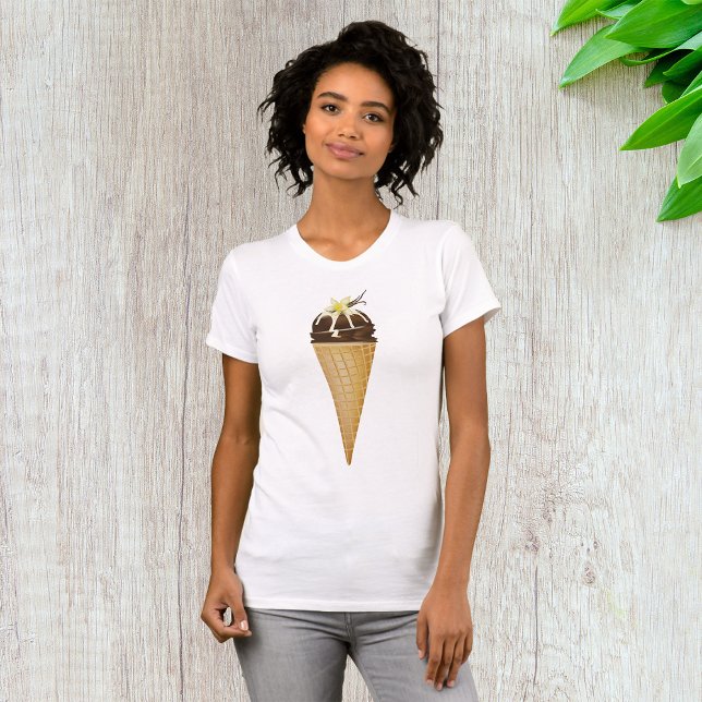 Schokolade Eiscreme T - Shirt Frauen (Von Creator hochgeladen)