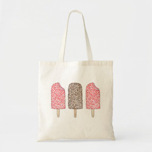 Schokolade Erdbeere Eclair Ice Creme Popsicles Tragetasche