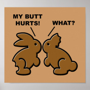 Schokolade Hurts Poster