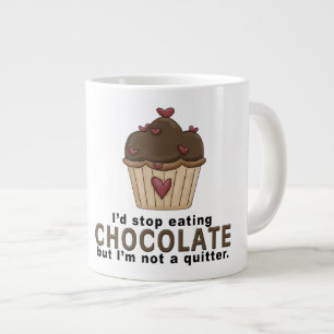 Schokolade- Jumbo-Tasse