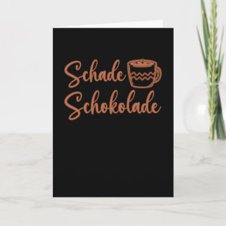 Schokolade Kakao Sprichwort Ciao Kakao Karte