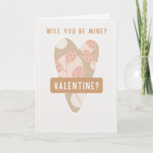 Schokolade & Kekse Frohen Valentinstag Karte