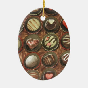 Schokolade Keramikornament