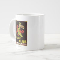 Schokolade Klaus Werbeplakat