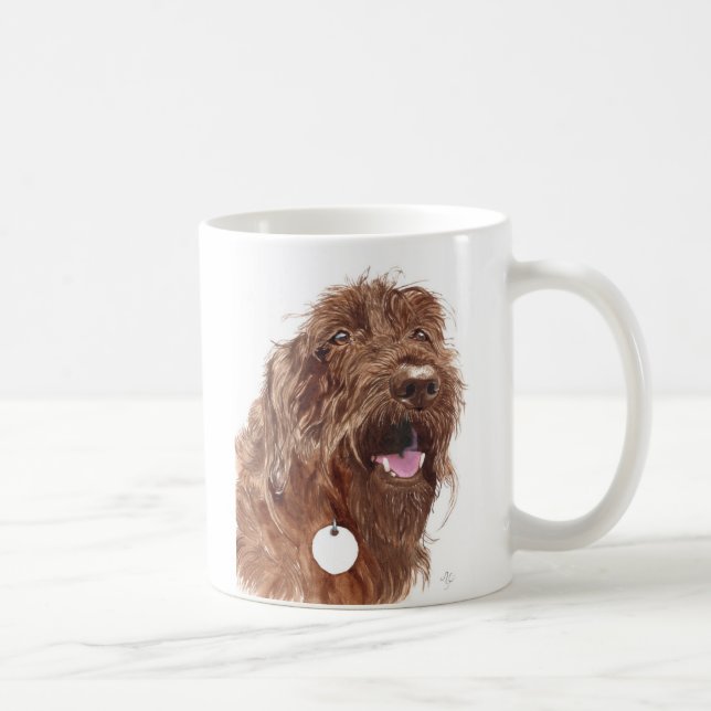 Schokolade Labradoodle #1 Tasse (Rechts)
