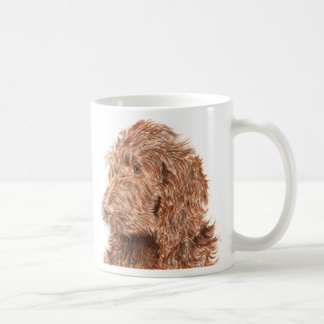 Schokolade Labradoodle #2 Tasse (Rechts)