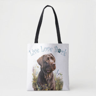 Schokolade Labrador Hunde Mama