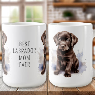 Schokolade Labrador - Labrador Mama Extraordinär Kaffeetasse