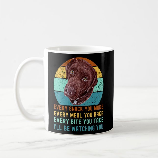 Schokolade Labrador Labrador Retriever Dose Every  Kaffeetasse (Links)