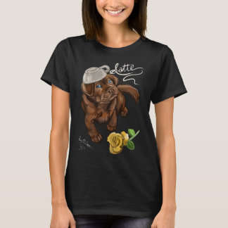 Schokolade Labrador Latte T-Shirt