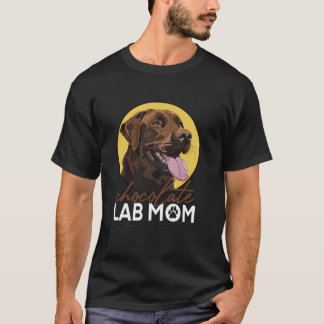 Schokolade Labrador Mama Brown Labrador Retriever  T-Shirt