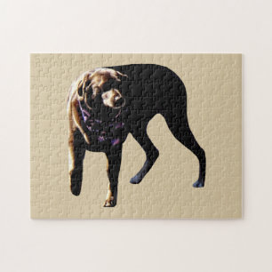 Schokolade Labrador Puzzle