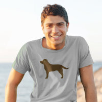 Schokolade Labrador Retriever Braun Labrador Silho