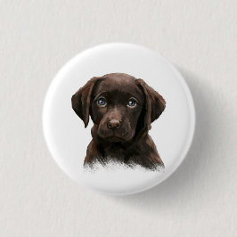 Schokolade Labrador Retriever Brown Button
