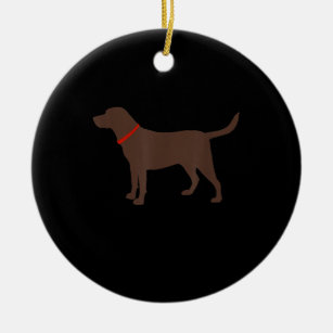 Schokolade Labrador Retriever   Brown Labrador Lov Keramik Ornament