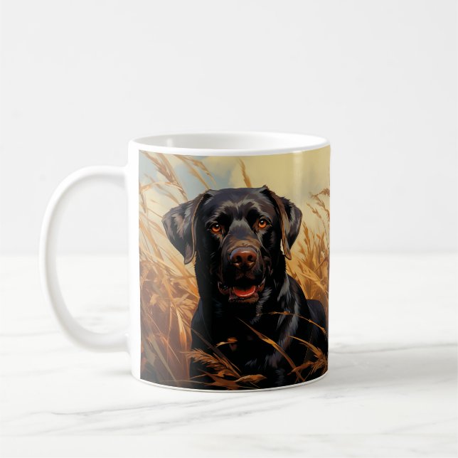 Schokolade Labrador Retriever Kaffeetasse (Links)