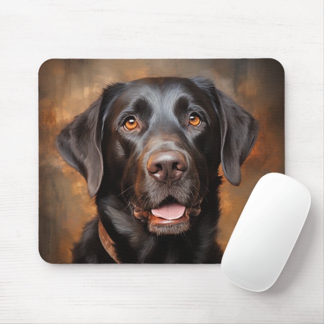 Schokolade Labrador Retriever Mousepad (Mit Mouse)