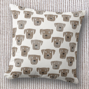 Schokolade Labrador Retriever Niedlich Kissen
