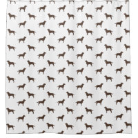 Schokolade Labrador Retriever Silhouette Muster
