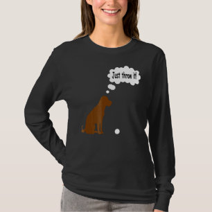 Schokolade Labrador Retriever T Labrador Dog T-Shirt