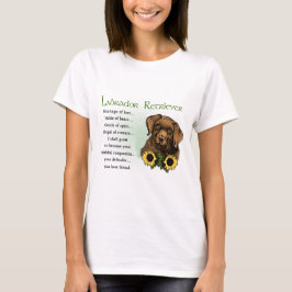 Schokolade Labrador Retriever Welpengeschenke T-Shirt