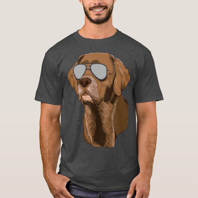 Schokolade Labrador Schokolade Labrador Hundssungb T-Shirt (Vorderseite)