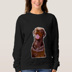Schokolade Labrador Sweatshirt