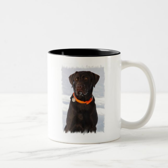 Schokolade Labrador Tasse (Rechts)