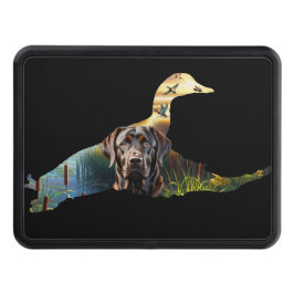 Schokolade Labrador Trailer Hitch Cover, Ente Hitc Abschlepphaken Cover
