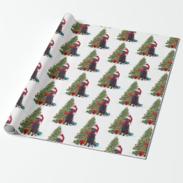 Schokolade Labrador Weihnachten Geschenkpapier