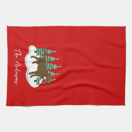 Schokolade Labrador Weihnachten Geschirrtuch