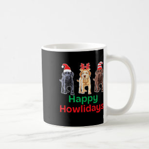 Schokolade-Labrador-Weihnachtsfeier Kaffeetasse