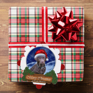Schokolade Labrador Weihnachtsgeschenke Ornament Karte