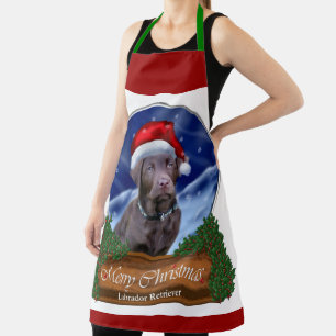 Schokolade Labrador Weihnachtsgeschenke Schürze