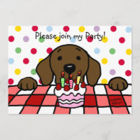 Schokolade Labrador zum Geburtstag