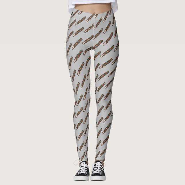 Schokolade Leggings (Vorderseite)