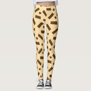 Schokolade Liebe Bar Leggings