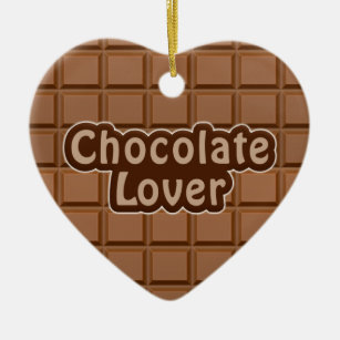 Schokolade Lover Keramikornament