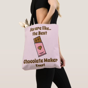 Schokolade Lover Maker Crossbody Tote Bag