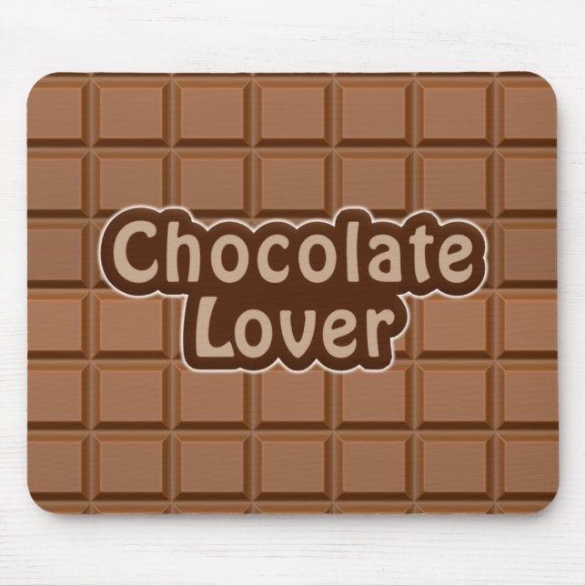 Schokolade Lover Mousepad (Vorne)