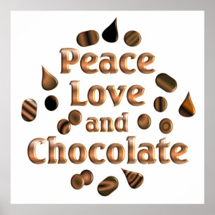 Schokolade Lover Poster