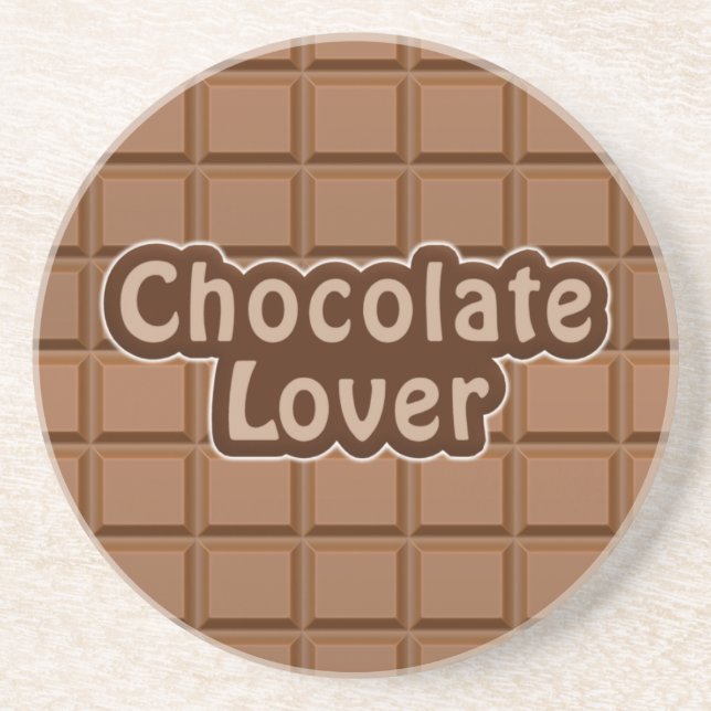 Schokolade Lover Untersetzer (Vorne)