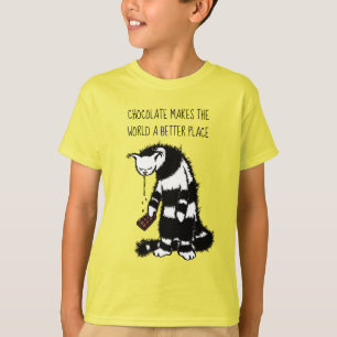 Schokolade macht die Welt zu einem besseren Ort T-Shirt