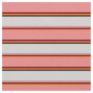 Schokolade, Maroon, Light Coral, Light Grau & Blac Stoff