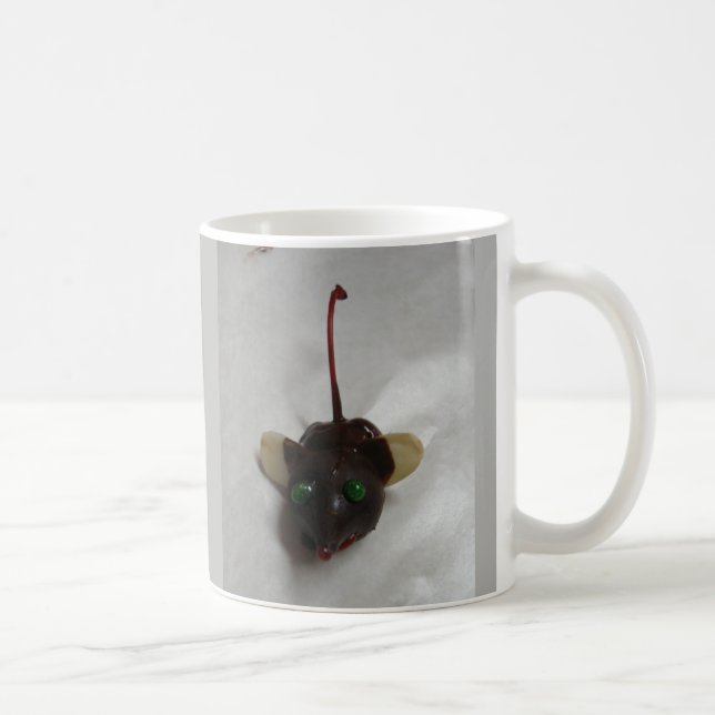 Schokolade Maus - Bitte essen Sie mich nicht Kaffeetasse (Rechts)