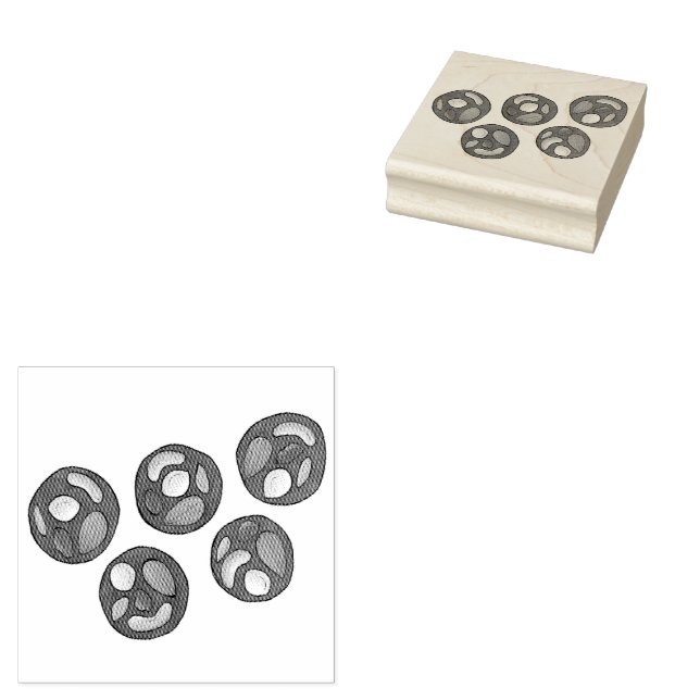 Schokolade Mendiants Schokoladencreme Gummistempel (Stempel)