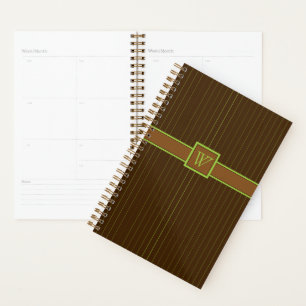 Schokolade mit Limonem Pinstripes-Planner Planer